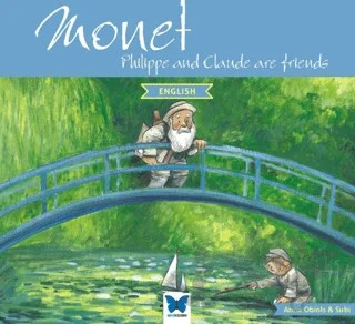 Monet - English – Anna Obiols – Mavi Kelebek Yayınları kitap kapağı