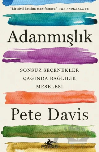 Adanmışlık – Pete Davis – Pegasus Yayınları kitap kapağı