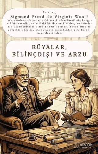 Rüyalar, Bilinçdışı ve Arzu – Sigmund Freud, Virginia Woolf – Serüven Yayınevi kitap kapağı