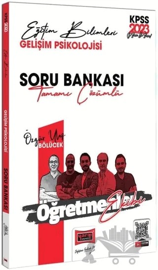 Yargı 2023 KPSS Eğitim Bilimleri Öğretmenler Ekibi Gelişim Psikolojisi Soru Bankası Çözümlü - Özgür Ulaş Bölücek Yargı Yayınları – Özgür Ulaş Bölücek – Yargı Yayınevi kitap kapağı