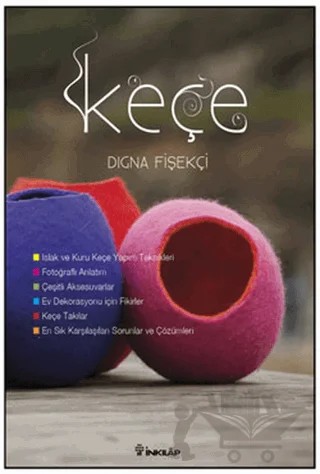 Keçe – Digna Fişekçi – İnkılap Kitabevi kitap kapağı
