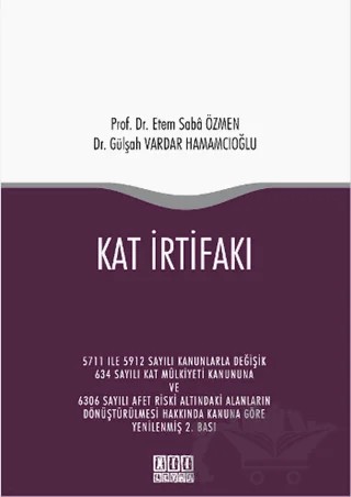 Kat İrtifakı – Etem Saba Özmen, Gülşah Vardar Hamamcıoğlu – On İki Levha Yayınları kitap kapağı