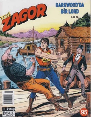 Yeni Zagor Sayı: 95 Darkwood’da Bir Lord – Lal Kitap kitap kapağı