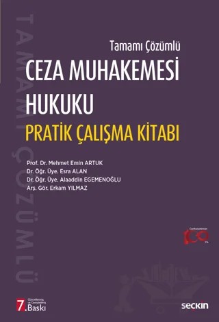 Ceza Muhakemesi Hukuku Pratik Çalışma Kitabı – Kolektif – Seçkin Yayıncılık kitap kapağı
