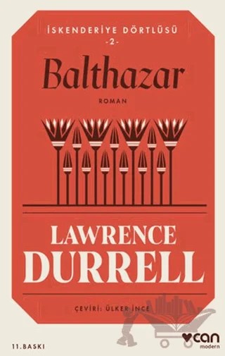 Balthazar - İskenderiye Dörtlüsü 2 – Lawrence Durrell – Can Yayınları kitap kapağı