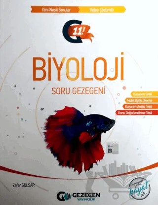 11. Sınıf Biyoloji Soru Gezegeni – Zafer Gülsar – Gezegen Yayıncılık kitap kapağı