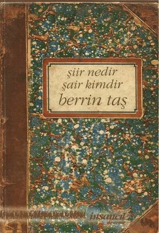 Şiir Nedir Şair Kimdir – Berrin Taş – İnsancıl Yayınları kitap kapağı
