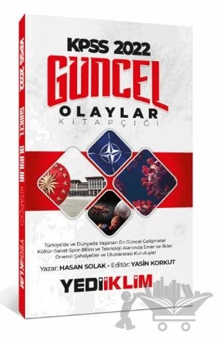 2022 KPSS Güncel Olaylar Kitapçığı – Hasan Solak – Yediiklim Yayınları kitap kapağı