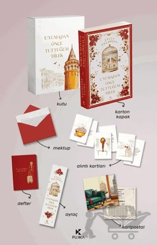 Uyumadan Önce Tuttuğum Dilek (Kutulu) – Anita Felipova – Pukka Yayınları kitap kapağı