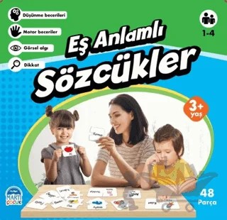 Eş Anlamlı Sözcükler - Eğitici Yapboz – Kolektif – Martı Çocuk Yayınları kitap kapağı