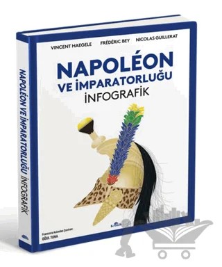 Napoleon ve İmparatorluğu: İnfografik – Vincent Haegele, Frederic Bey, Nicolas Guillerat – Kronik Kitap kitap kapağı
