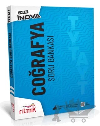 TYT AYT Coğrafya Pro İnova Soru Bankası – Kolektif – Ritmik Yayınları kitap kapağı