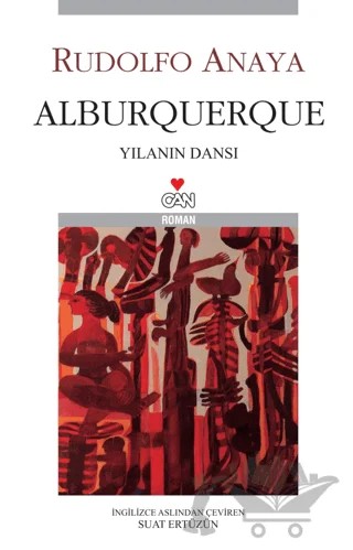 Alburquerque – Rudolfo Anaya – Can Yayınları kitap kapağı