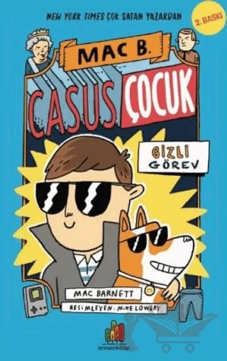 Casus Çocuk - Gizli Görev – Mac Barnett – Orman Kitap kitap kapağı