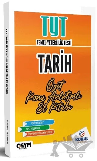 TYT Tarih Özet Konu Anlatımlı El Kitabı – Kolektif – Kurul Yayıncılık kitap kapağı