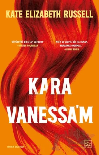 Kara Vanessa'm – Kate Elizabeth Russell – İthaki Yayınları kitap kapağı