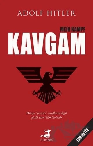 Kavgam – Adolf Hitler – Olimpos Yayınları kitap kapağı