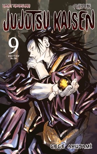 Jujutsu Kaisen 9. Cilt Vakitsiz Ölüm – Gege Akutami – Gerekli Şeyler Yayıncılık kitap kapağı