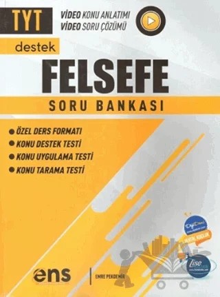 TYT Felsefe Soru Bankası – Kolektif – ENS Yayınları kitap kapağı