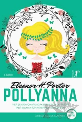 Pollyanna (Tam Metin) – Eleanor H. Porter – Artemis Yayınları kitap kapağı