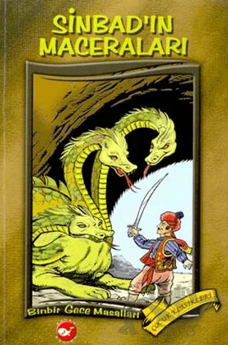 Sinbad’ın Maceraları Binbir Gece Masalları – Anonim – Beyaz Balina Yayınları kitap kapağı