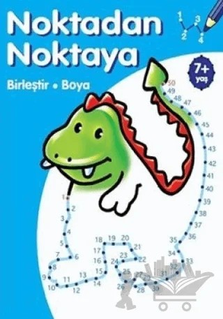 Noktadan Noktaya Birleştir Boya - 7 Yaş – Kolektif – Doğan Egmont Yayıncılık kitap kapağı