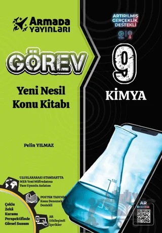 Armada Görev 9 Kimya Yeni Nesil Konu Kitabı – Pelin Yılmaz – Armada Yayınları kitap kapağı