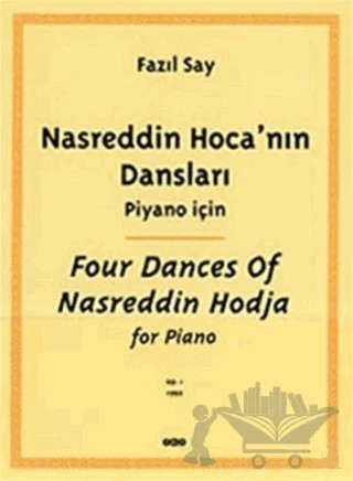 Nasreddin Hoca’nın Dansları Piyano İçin – Fazıl Say – Yapı Kredi Yayınları kitap kapağı
