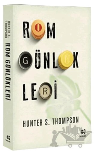Rom Günlükleri – Hunter S. Thompson – E Yayınları kitap kapağı