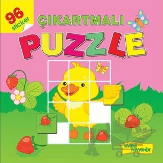 Sevimli Hayvanlar - Çıkartmalı Puzzle – Kolektif – Koloni Çocuk kitap kapağı