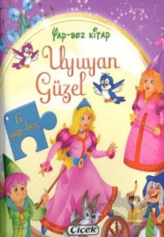 Yap-Boz Kitap Uyuyan Güzel – Kolektif – Çiçek Yayıncılık kitap kapağı