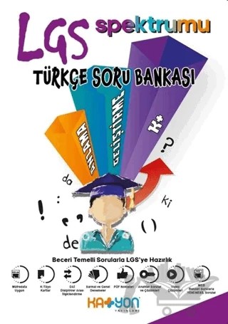 8. Sınıf LGS Spektrumu Türkçe Soru Bankası – Kolektif – Katyon Yayınları kitap kapağı