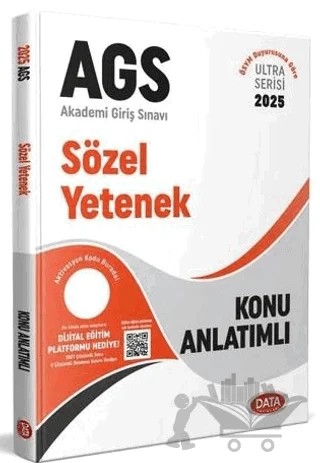 MEB AGS Sözel Yetenek Türkçe Konu Anlatımlı – Kolektif – Data Yayınları kitap kapağı