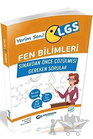 LGS Yerim Seni Fen Bilimleri Sınavdan Önce Çözülmesi Gereken Sorular – Kolektif – Gezegen Yayıncılık kitap kapağı