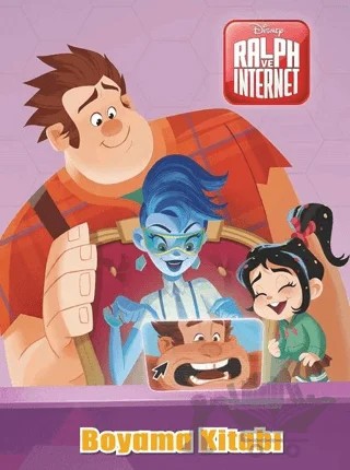 Boyama Kitabı - Ralph ve İnternet – Kolektif – Doğan Egmont Yayıncılık kitap kapağı
