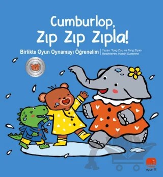 Cumburlop Zıp Zıp Zıpla – Tang Ziyu, Tong Ziya – Uçan Fil Yayınları kitap kapağı