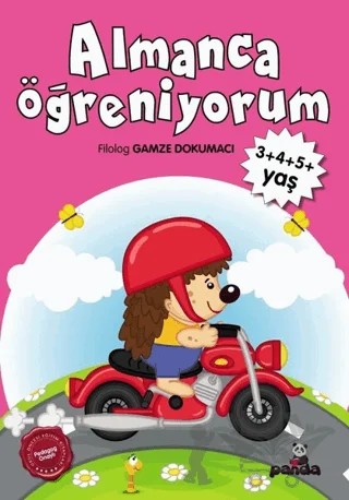 Almanca Öğreniyorum 3+4+5+ Yaş – Gamze Dokumacı – Beyaz Panda Yayınları kitap kapağı