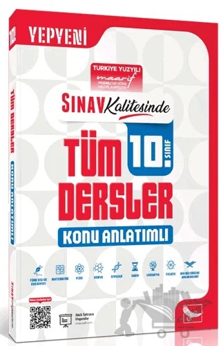 Sınav Kalitesinde 10. Sınıf Tüm Dersler Konu Anlatımlı – Kolektif – Sınav Yayınları kitap kapağı