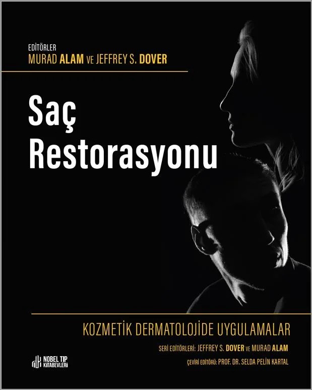Kozmetik Dermatolojide Uygulamalar: Saç Rehberi – Nobel Tıp Kitabevi kitap kapağı