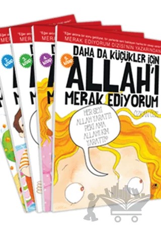 Daha da Küçükler İçin Allah'ı Merak Ediyorum (5 Kitap Takım) – Özkan Öze – Uğurböceği Yayınları kitap kapağı