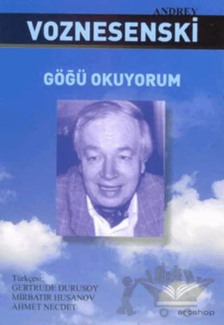 Göğü Okuyorum – Andrey Voznesenski – Artshop Yayıncılık kitap kapağı