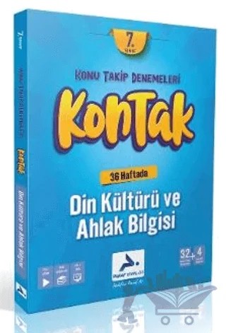 7. Sınıf Kontak Din Kültürü ve Ahlak Bilgisi Denemeleri – Kolektif – Paraf Yayınları kitap kapağı