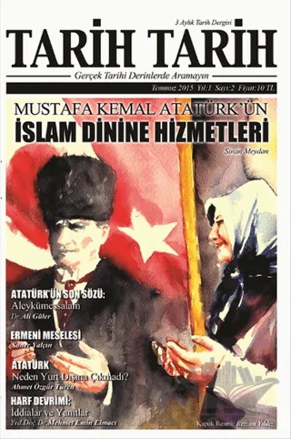 Tarih Tarih Dergisi Sayı: 2 Temmuz 2015 – Serüven Yayınevi kitap kapağı