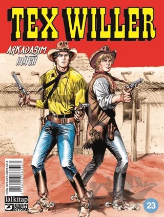 Tex Willer sayı 23 – Lal Kitap kitap kapağı