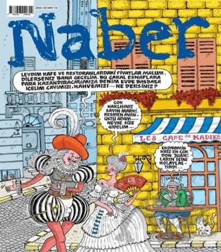 Naber Sayı 14 – Yılmaz Aslantürk, Kubilay Odabaş, Umut Sarıkaya – Komikşeyler Yayıncılık kitap kapağı