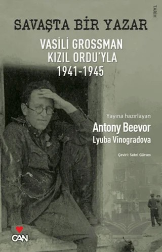 Savaşta Bir Yazar – Kolektif – Can Yayınları kitap kapağı