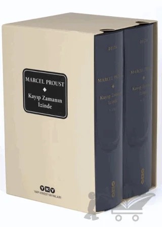 Kayıp Zamanın İzinde (Özel Kutulu, 2 Cilt Takım) – Marcel Proust – Yapı Kredi Yayınları kitap kapağı