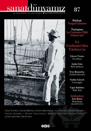 Sanat Dünyamız Sayı 87 – Yapı Kredi Yayınları kitap kapağı