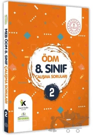 8. Sınıf LGS MEB Çalışma Soruları Ölçme Değerlendirme Merkezi ÖDM Çalışma Kitabı 2 – Kolektif – Karakutu Yayın kitap kapağı