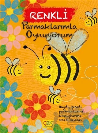 Renkli Parmaklarımla Oynuyorum – Kolektif – Çoki Yayınları kitap kapağı
